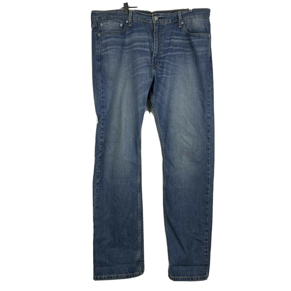 Levi's 513 Slim Fit Straight Jeans Mens 38x32 Blue